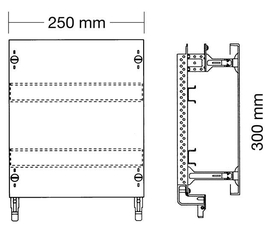 Панель под установку клеммиков | ED92KA | ABB