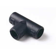 Ответвитель T161616/BL, Т-образный, полиамид 66, черный, d16/d16/d16, 10 шт. в пачке | 7TCA296000R2547 | ABB